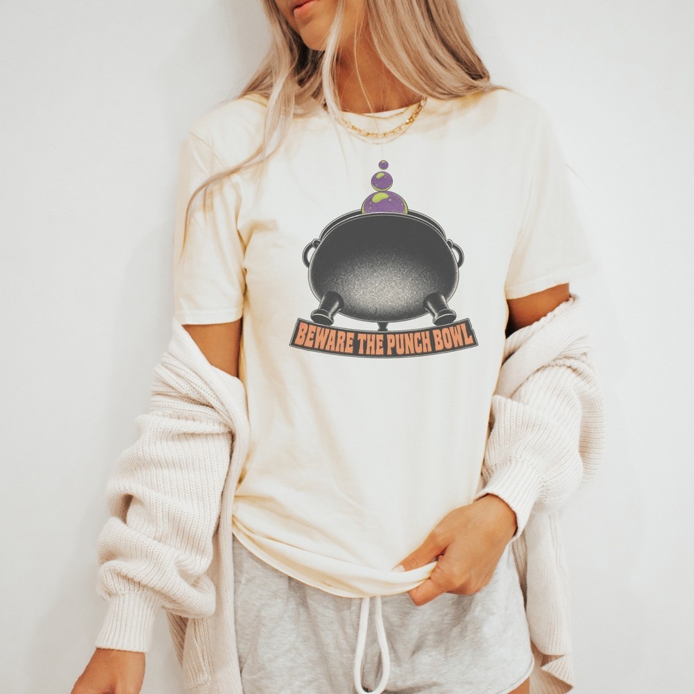 Beware the Punch Bowl Bubbling Cauldron Tee